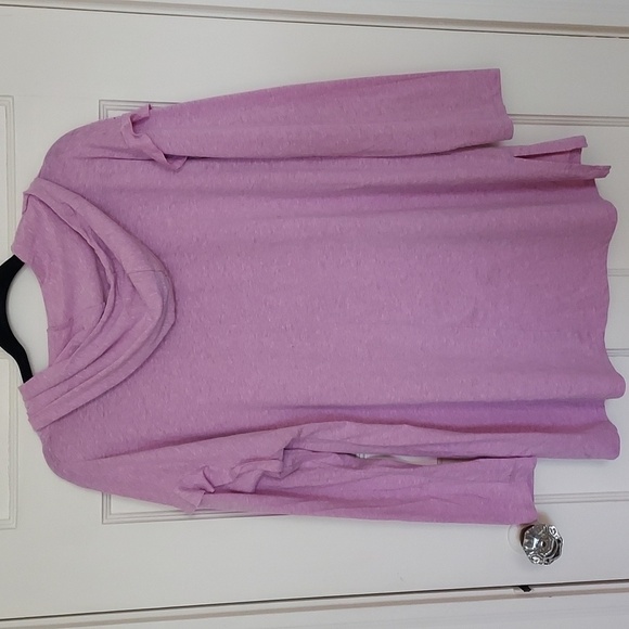 Livi Active Mesh Yoke Hoodie w/ Ruffles - Picture 12 of 12